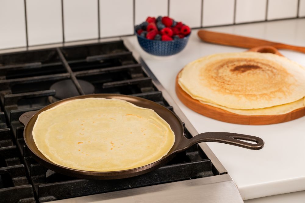 Simple Cast Iron Crêpes