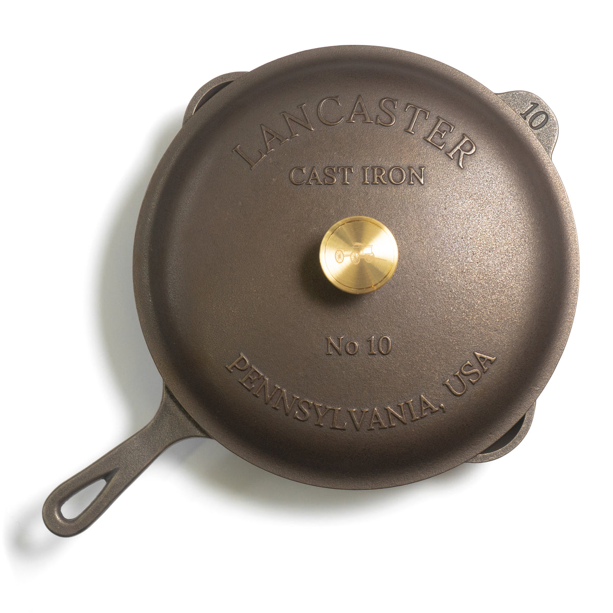 Lancaster No. 10 Cast Iron Lid