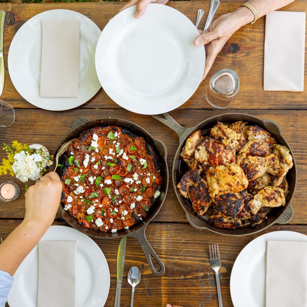 Lancaster Skillet Duo: No. 8 & No. 10