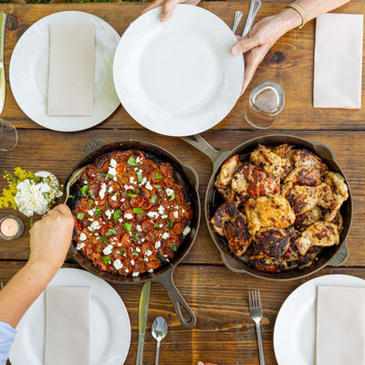 Lancaster Skillet Duo: No. 8 & No. 10