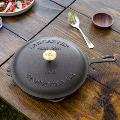 Lancaster No. 10 Cast Iron Lid