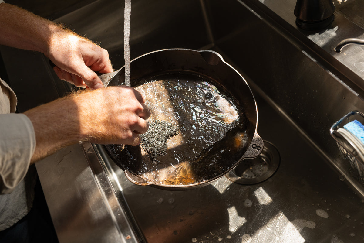 Lancaster No. 8 Cast Iron Skillet