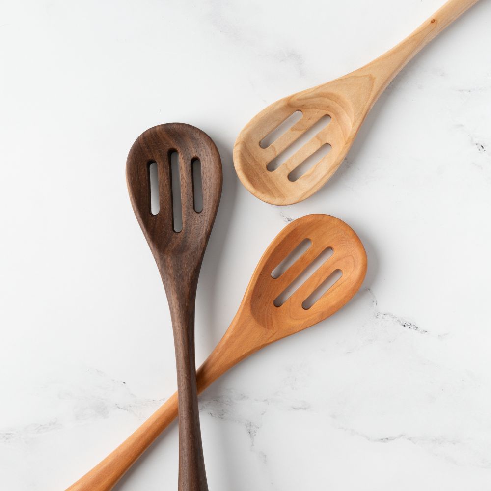 Wooden Slotted Spoon
