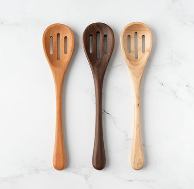 Wooden Slotted Spoon