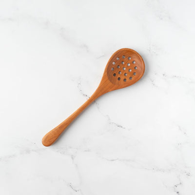 Wooden Strainer Spoon