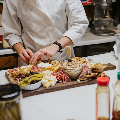 18" Serving Board with 5" Handle