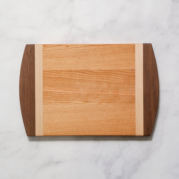 Curved Edge Multi-Color Charcuterie Board